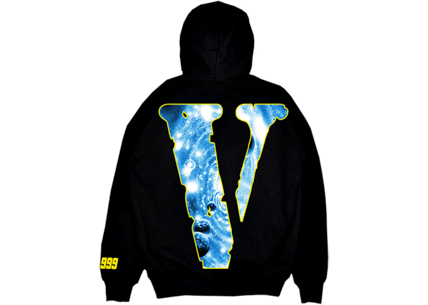 Juice Wrld x Vlone Cosmic Hoodie Black - vue secondaire A