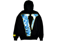 Juice Wrld x Vlone Cosmic Hoodie Black