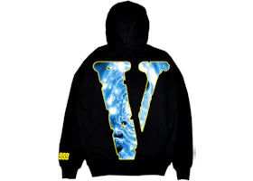 Juice Wrld x Vlone Cosmic Hoodie Black