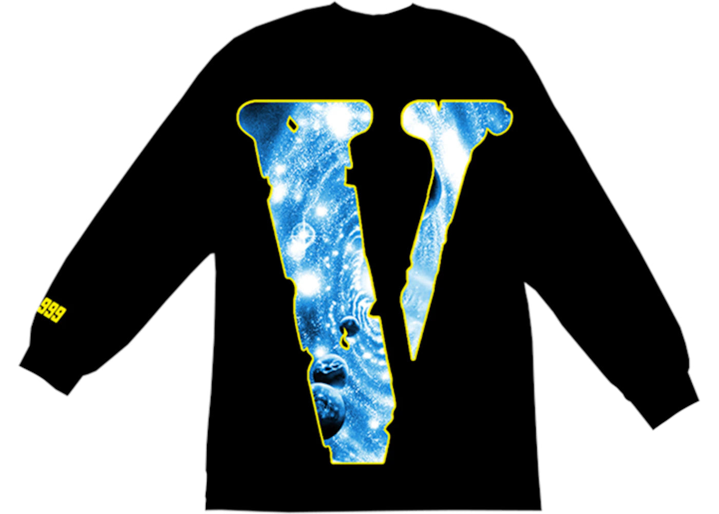 Juice Wrld x Vlone Cosmic Longsleeve Black - vue secondaire A