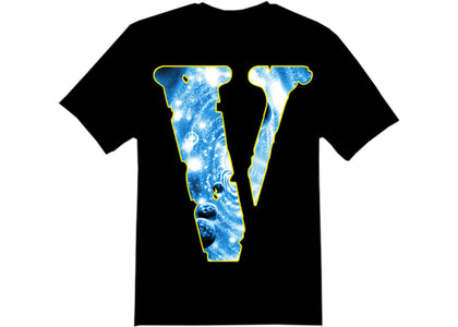 Juice Wrld x Vlone Cosmic Racer T-Shirt Black - authentic Juice Wrld apparel
