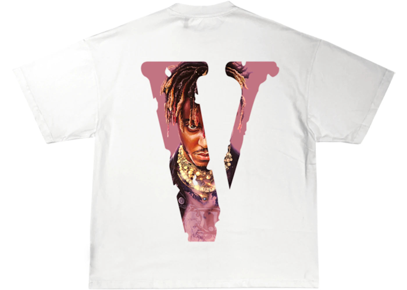 Juice Wrld x Vlone Legends Never Die T-Shirt White - vue 360