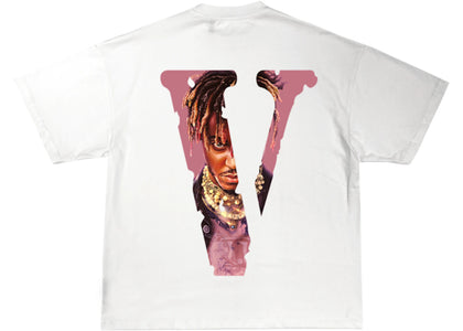 Juice Wrld x Vlone Legends Never Die T-Shirt White - authentic Juice Wrld apparel