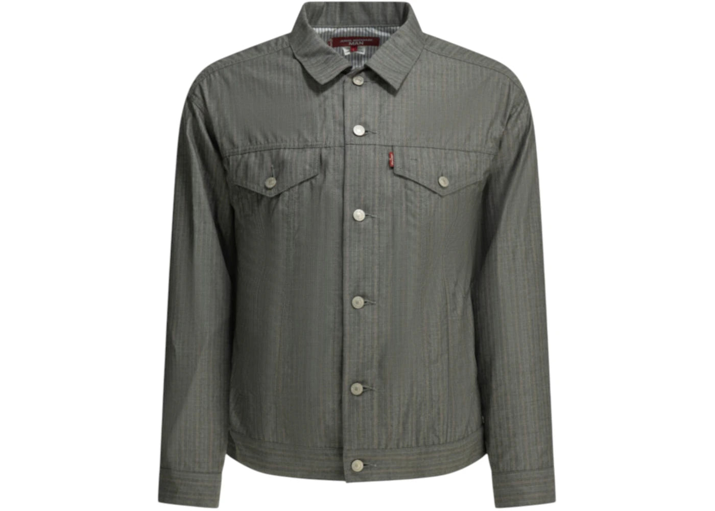 Junya Watanabe Men's Levi's Type 2 Overshirt Grey - vue secondaire A