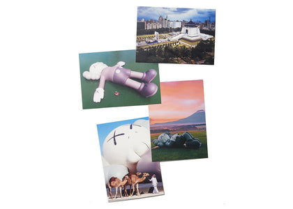 KAWS Brooklyn Museum HOLIDAY Postcard Set of 4 - authentic KAWS product