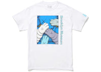 KAWS Brooklyn Museum URGE T-shirt White/Cyan