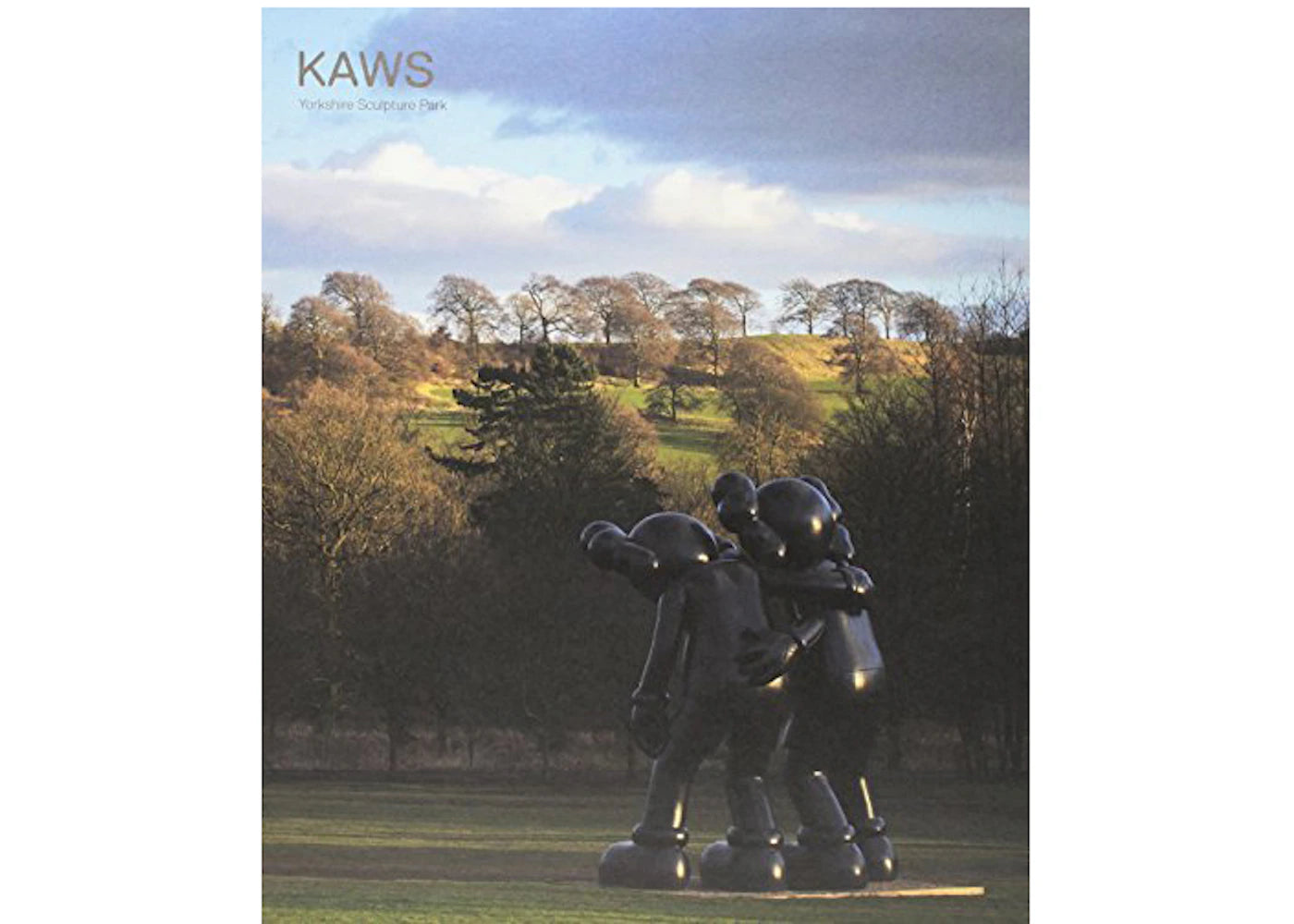 KAWS Catalogue at Yorkshire Sculpture Park Paperback Book sneakers - authentic KAWS shoes