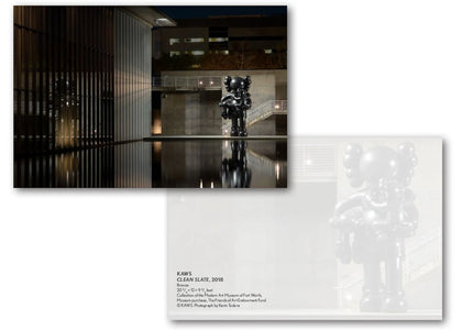 KAWS Clean Slate Post Cards (Set of 5) - authentic KAWS product