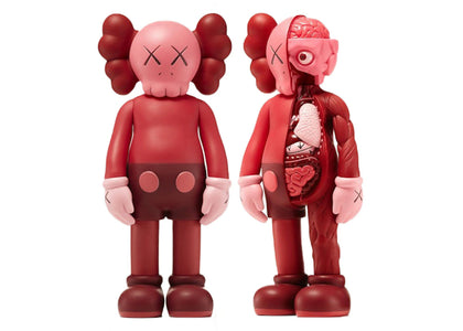 KAWS Companion Flayed Open Edition & Companion Open Edition Vinyl Figure Blush Set - authentic KAWS product