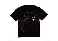 KAWS For Kid Cudi Moon Man GID Tee Vintage Black