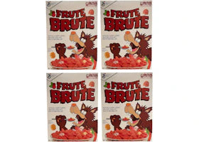 KAWS Monsters Frute Brute Cereal 4x Lot (Not Fit For Human Consumption) - vue 360