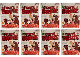 KAWS Monsters Frute Brute Cereal 8x Lot (Not Fit For Human Consumption) - vue 360