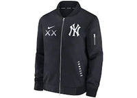 KAWS Nike MLB Fanatics Fest Dugout Bomber New York Yankees Jacket Black