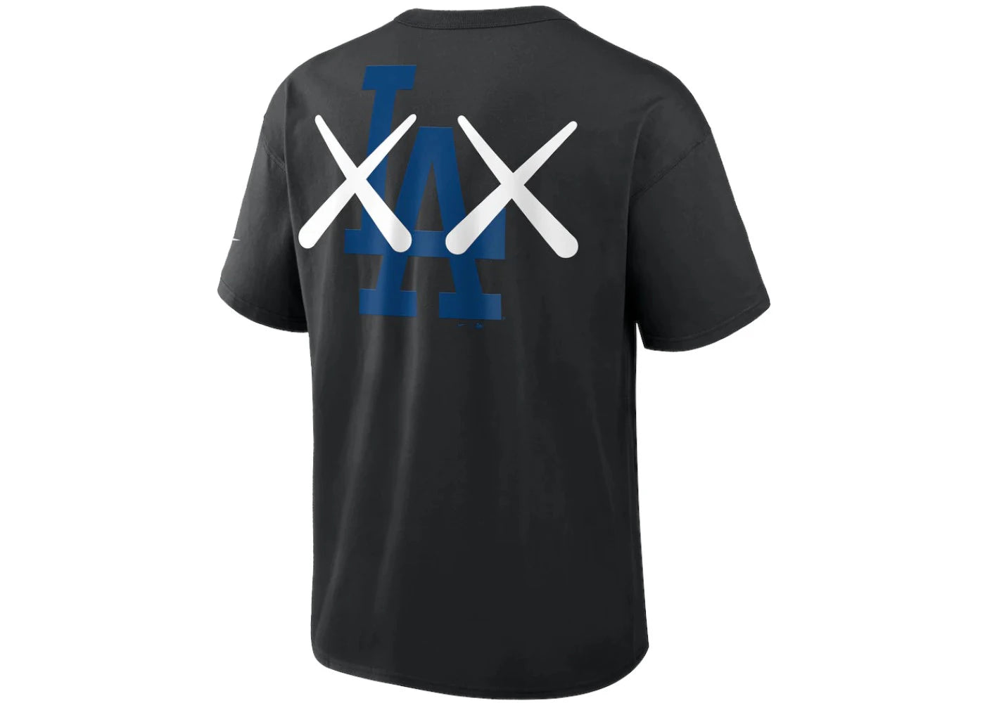 KAWS Nike MLB Fanatics Fest Elevated Max 90 Los Angeles Dodgers Tee Black - vue secondaire A