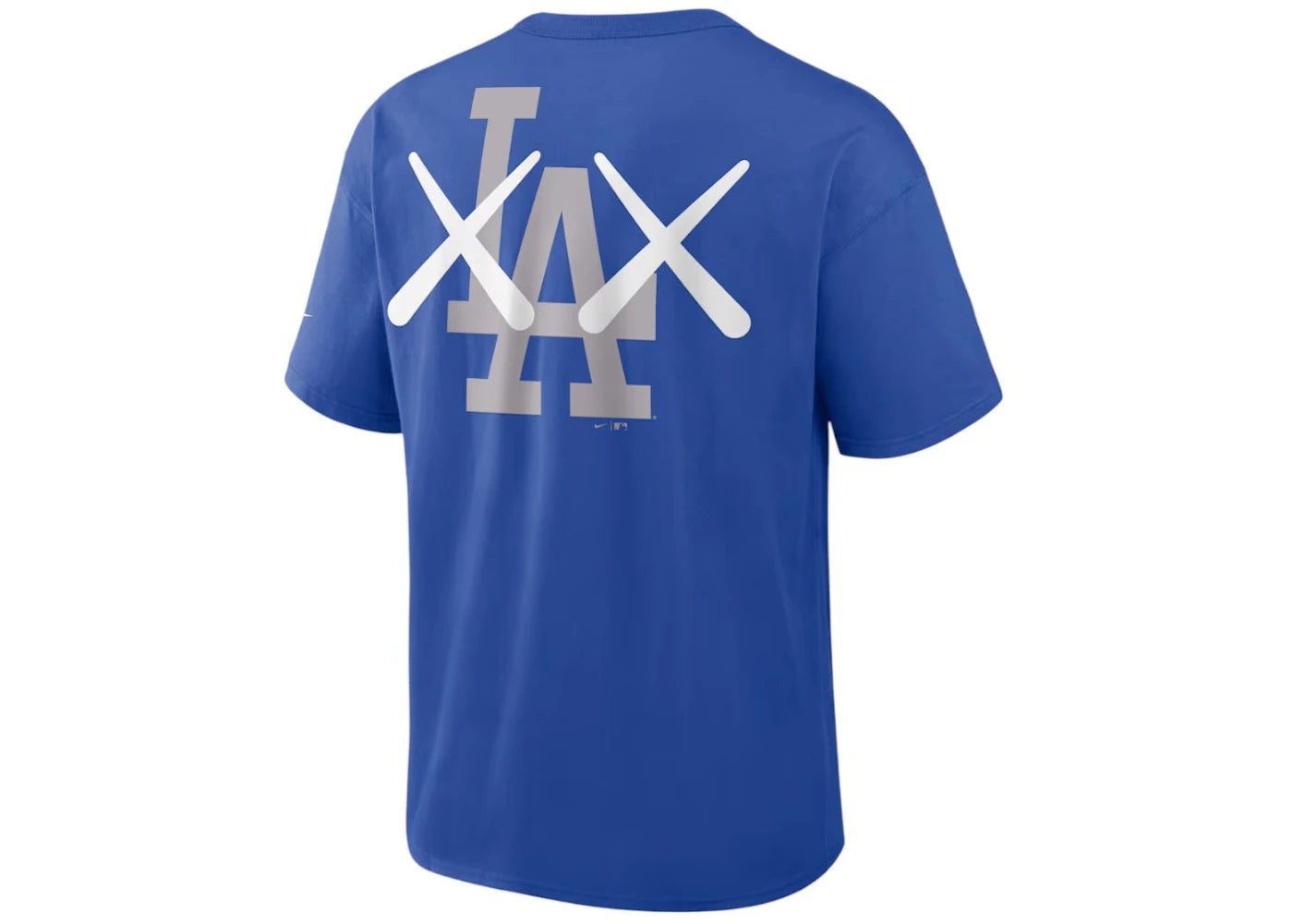 KAWS Nike MLB Fanatics Fest Elevated Max 90 Los Angeles Dodgers Tee Game Royal - vue secondaire B