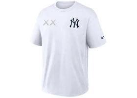 KAWS Nike MLB Fanatics Fest Elevated Max 90 New York Yankees Tee White - vue 360