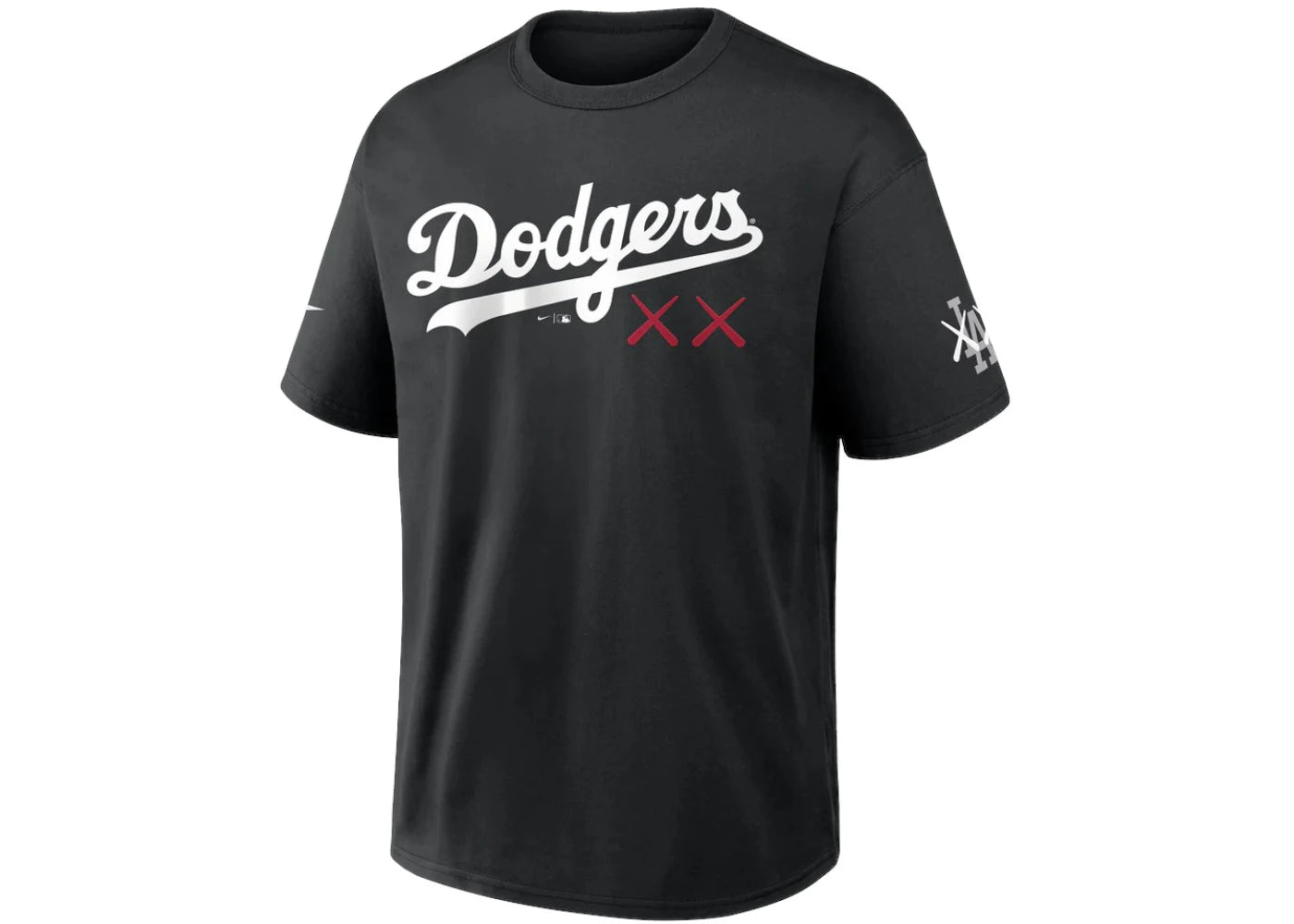 KAWS SS NN Max 90 Los Angeles Dodgers Tee Black - vue secondaire A