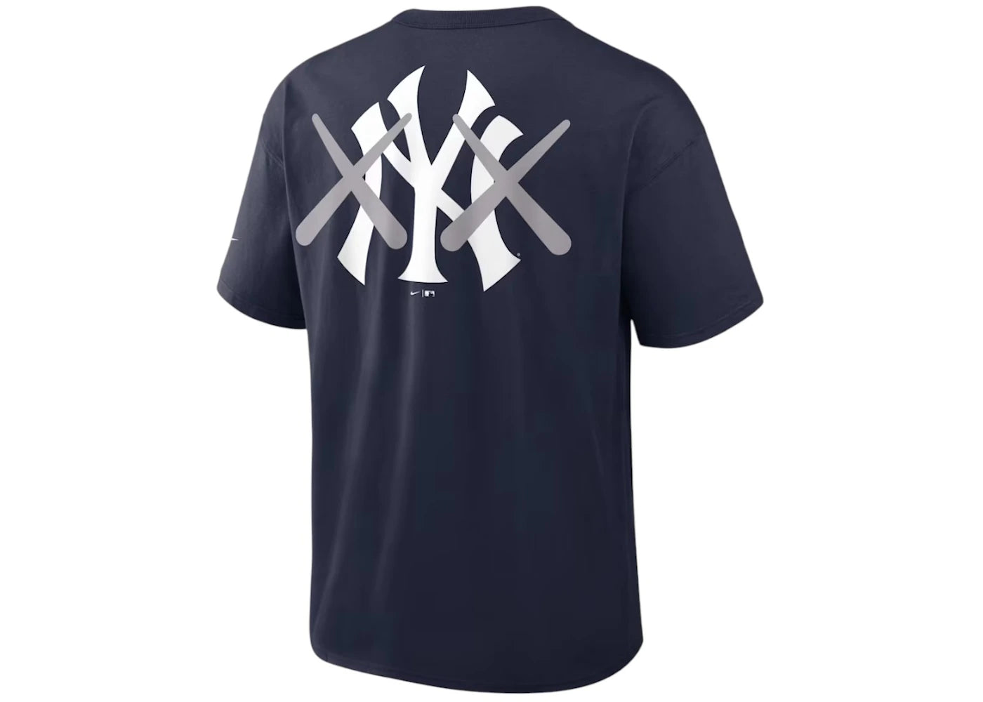 KAWS SS NN Max 90 New York Yankees Tee Collegiate Navy - vue secondaire B