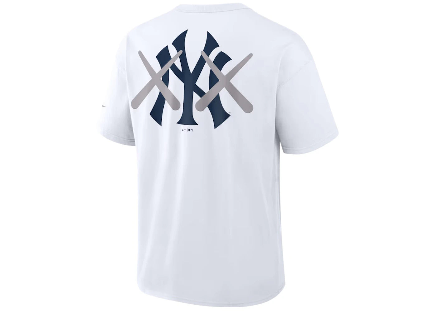 KAWS SS NN Max 90 New York Yankees Tee White - vue secondaire B