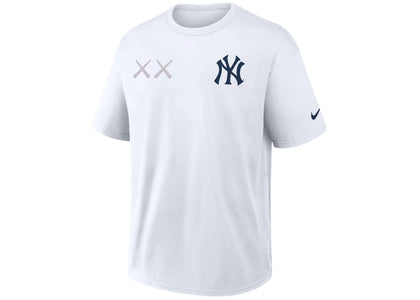 KAWS SS NN Max 90 New York Yankees Tee White - product view 2