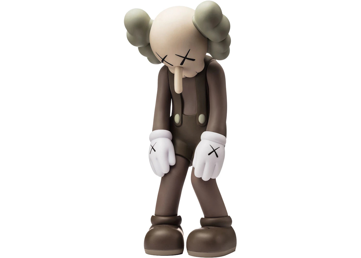 KAWS Small Lie Companion Vinyl Figure Brown - vue secondaire A