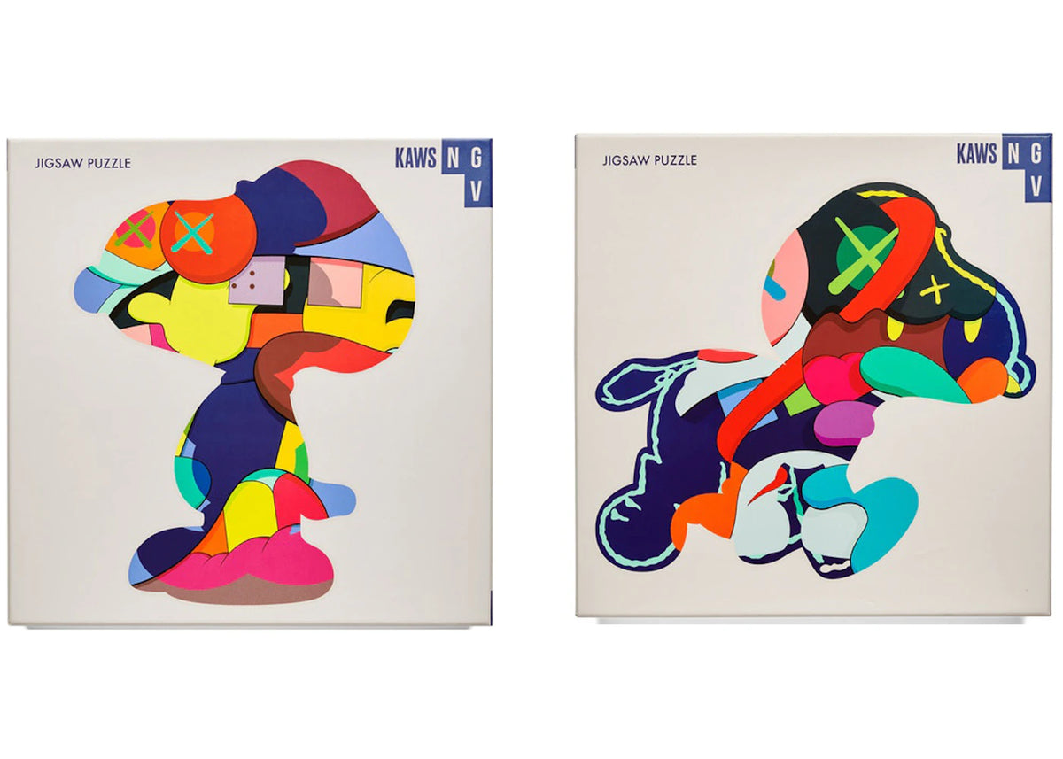 KAWS Stay Steady & No Ones Home Puzzle Multi Set - vue secondaire A