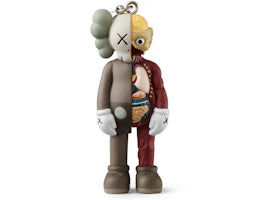 KAWS Tokyo First Flayed Companion Keychain Brown (2021) - vue 360