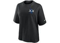 KAWS Women's Nike MLB Fanatics Fest Boxy Los Angeles Dodgers Tee Black