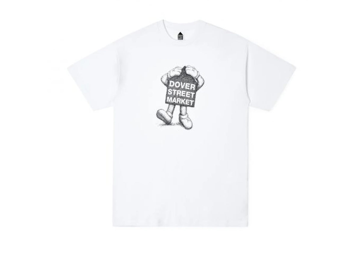 KAWS x Dover Street Market Special Mascot T-Shirt White - vue secondaire A