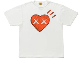 KAWS x Human Made #6 Tee White