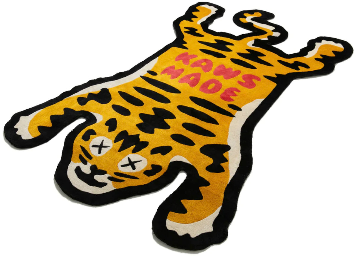 KAWS x Human Made Tiger Silk Rug - vue secondaire B