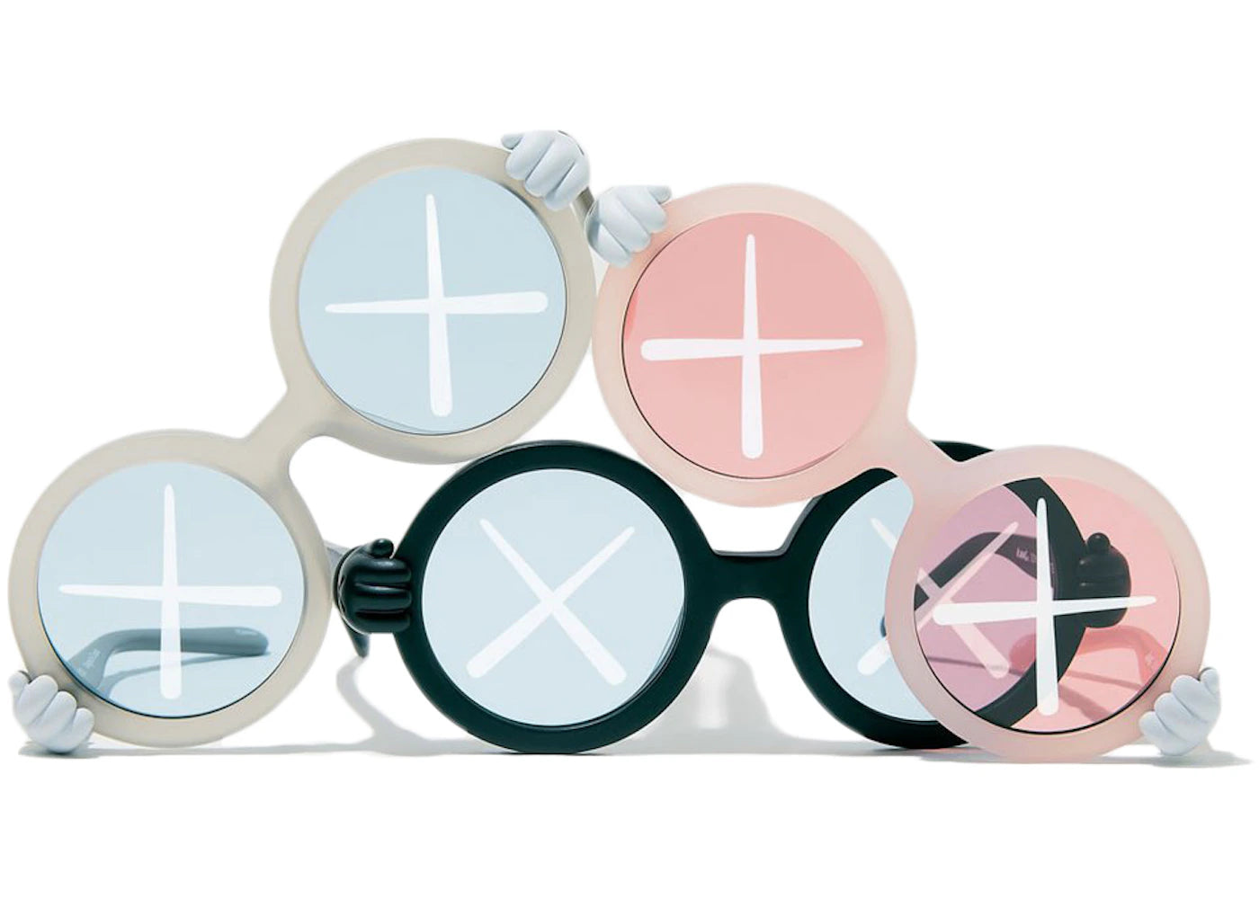 KAWS x SD Sunglasses Complete Set - vue 360