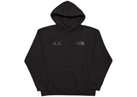 KAWS x The North Face Hoodie Black - vue 360