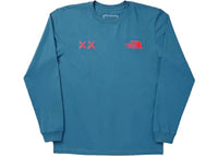 KAWS x The North Face L/S Tee Mallard Blue