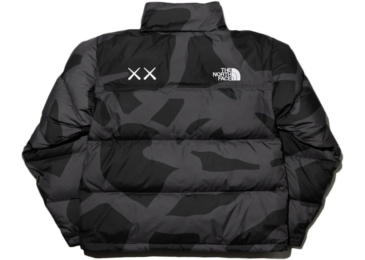 KAWS x The North Face Retro 1996 Nuptse Jacket Black - vue secondaire B