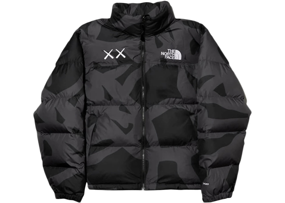 KAWS x The North Face Retro 1996 Nuptse Jacket Black - vue secondaire A