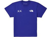 KAWS x The North Face Tee Bolt Blue