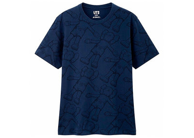 KAWS x Uniqlo All Over Holiday Print Tee (US Sizing) Blue