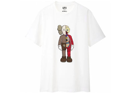 KAWS x Uniqlo Flayed Tee (US Sizing) White - authentic KAWS product