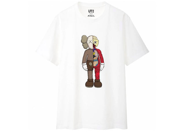 KAWS x Uniqlo Flayed Tee (US Sizing) White