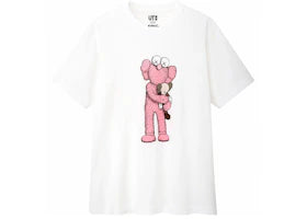 KAWS x Uniqlo Pink BFF Tee (US Sizing) White