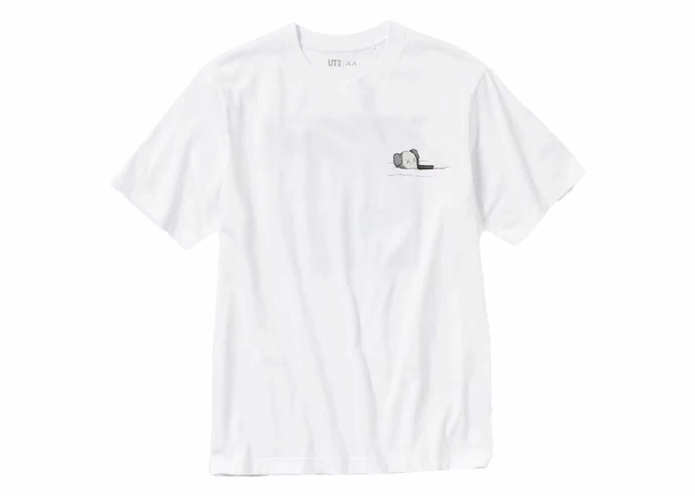 KAWS x Uniqlo UT Short Sleeve Artbook Cover T-shirt (US Sizing) White - vue secondaire B