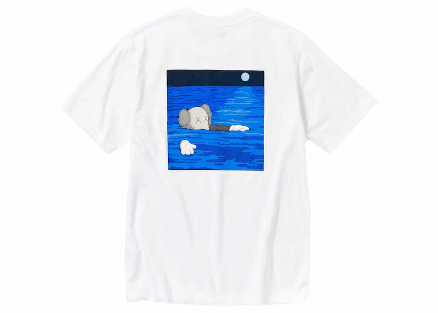 KAWS x Uniqlo UT Short Sleeve Artbook Cover T-shirt (US Sizing) White - vue secondaire A