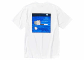 KAWS x Uniqlo UT Short Sleeve Artbook Cover T-shirt (US Sizing) White - authentic KAWS apparel
