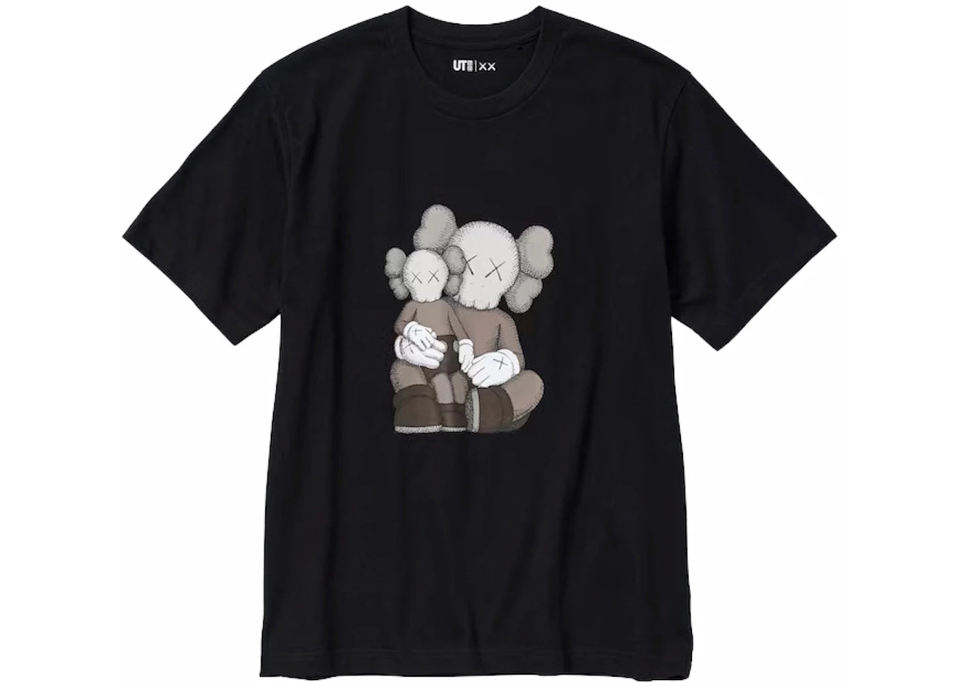 KAWS x Uniqlo UT Short Sleeve Graphic T-shirt (Asia Sizing) Black - vue secondaire A