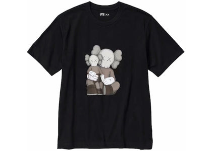 KAWS x Uniqlo UT Short Sleeve Graphic T-shirt (Asia Sizing) Black - apparel view 2