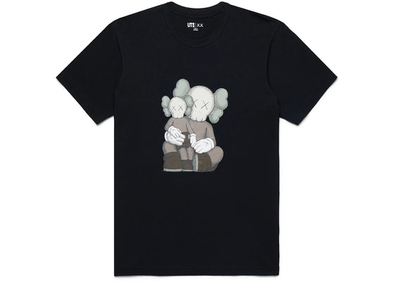 KAWS x Uniqlo UT Short Sleeve Graphic T-shirt (US Sizing) Black sneakers - authentic KAWS shoes