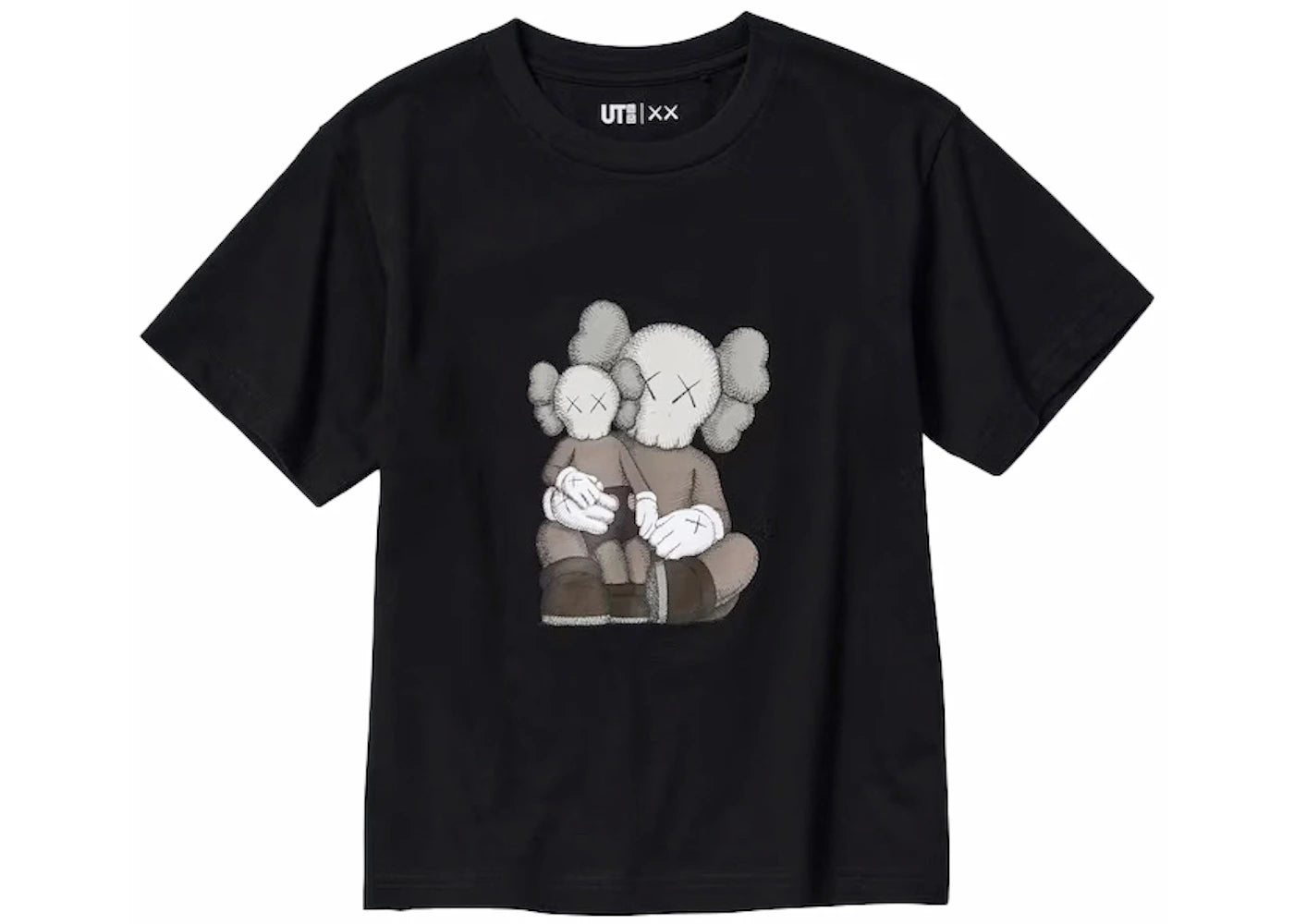KAWS x Uniqlo Kids UT Short Sleeve Graphic T-shirt (US Sizing) Black - vue secondaire A