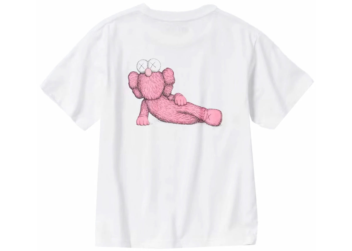 KAWS x Uniqlo Kids UT Short Sleeve Graphic T-shirt (US Sizing) White - vue secondaire A