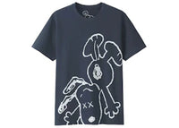 KAWS x Uniqlo x Peanuts Snoopy Falling Tee Navy